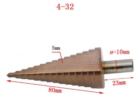 מקדח מדורג HSSE HSS-E